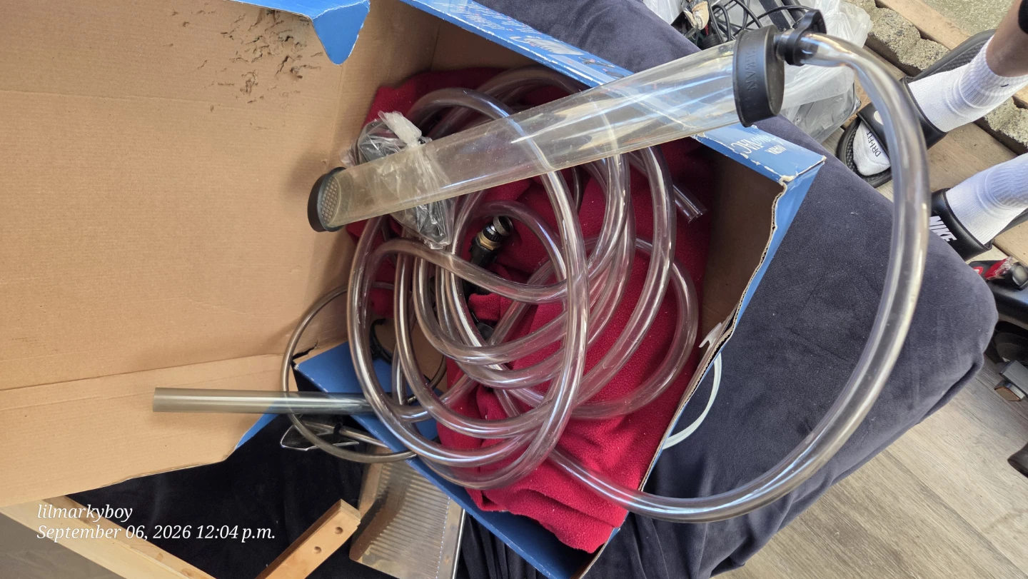 Aquarium Tank with Lid and Filter Tubing - photo 5