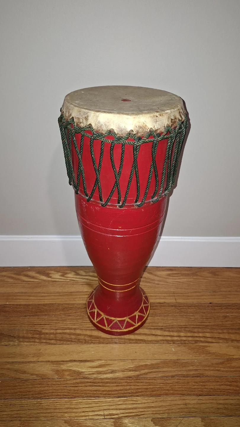 Traditional West African Djembe Drum - photo 3
