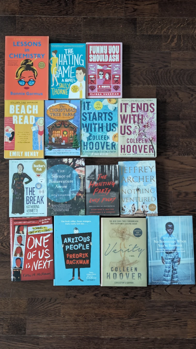 Starting at $5 - Assorted Fiction and Non Fiction Novels