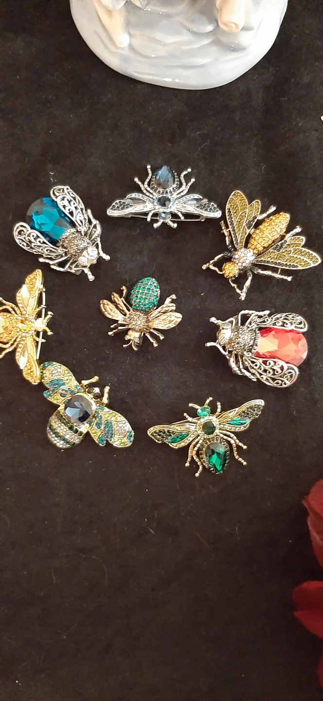 Decorative spider brooches - photo 3