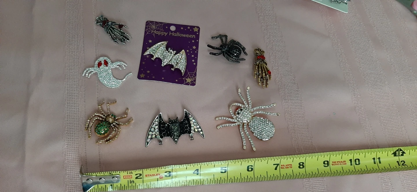 Decorative spider brooches - photo 4