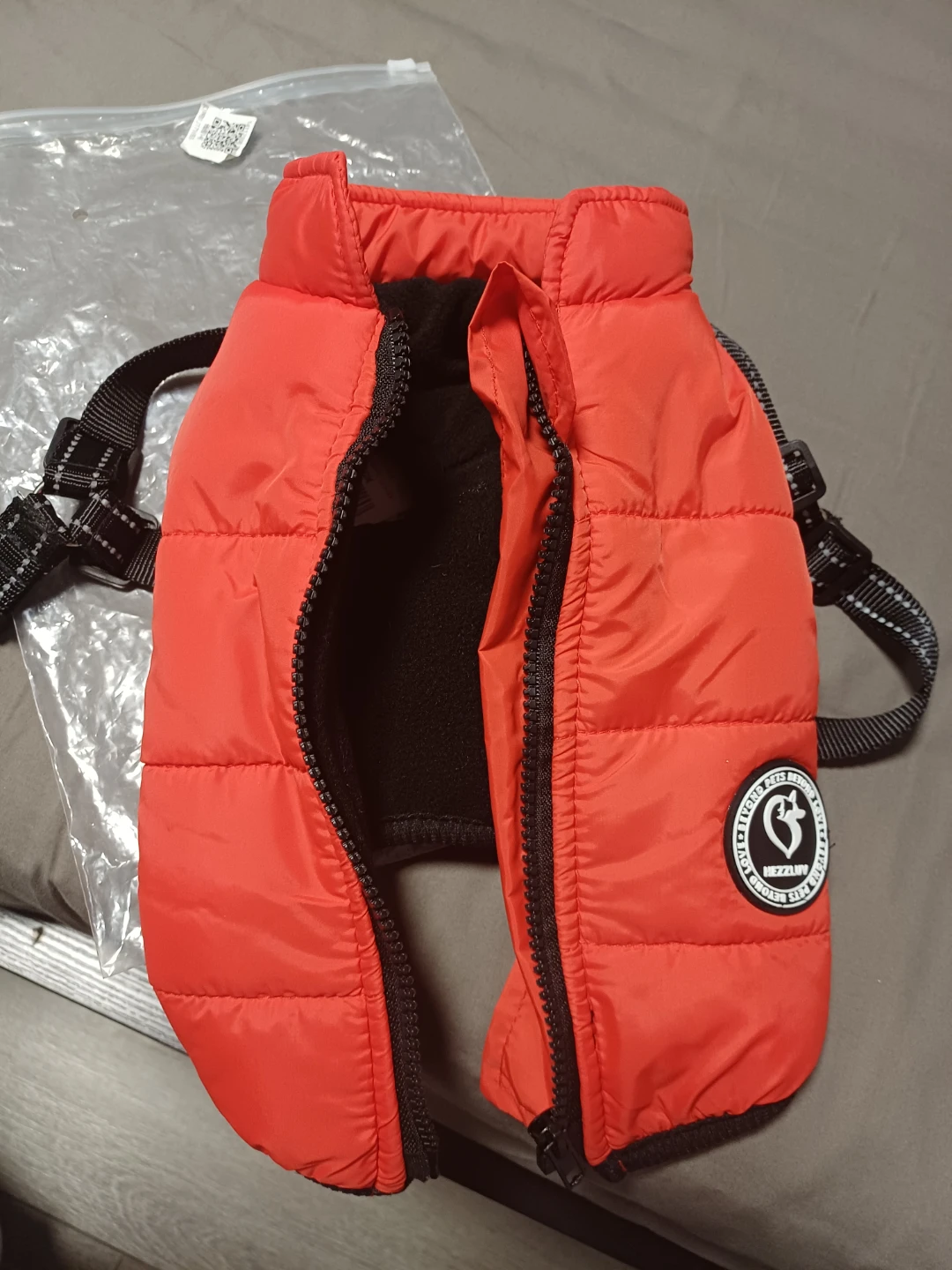 Hezzluv Orange Padded Pet Vest Harness - photo 4