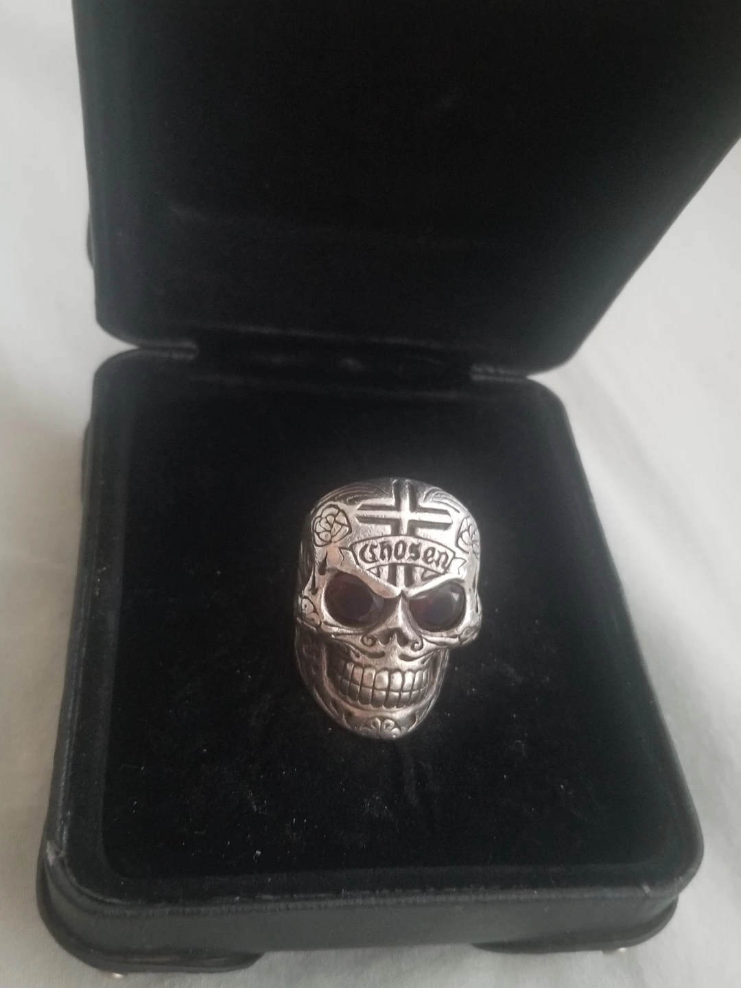 King Baby Sterling Silver Skull Ring