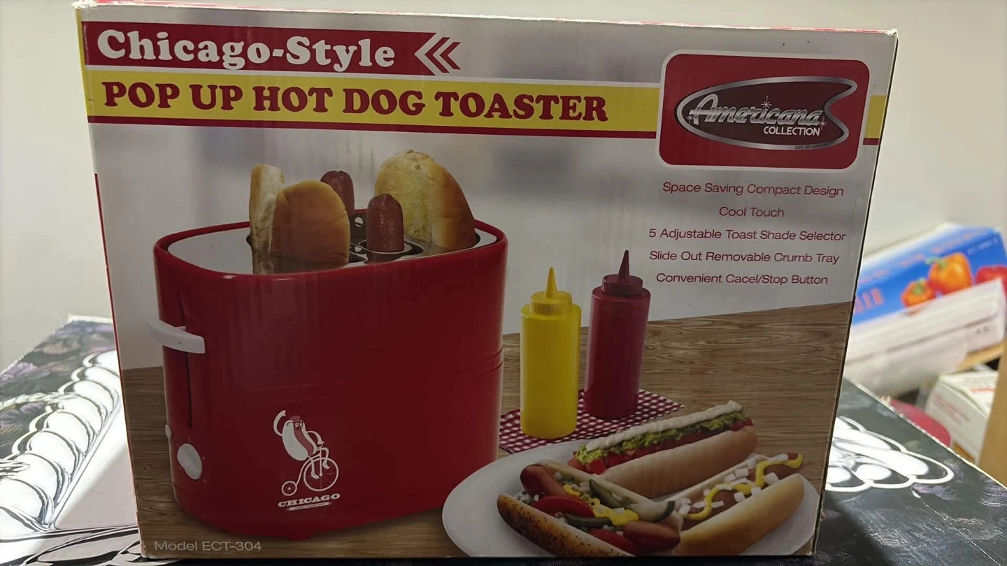Americana Collection Chicago-Style Hot Dog Toaster