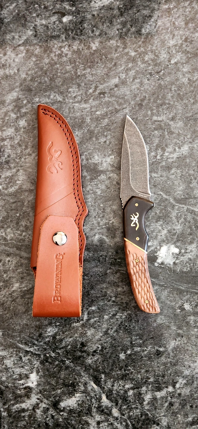 Browning Hunting Knife with leather Sheath - photo 3