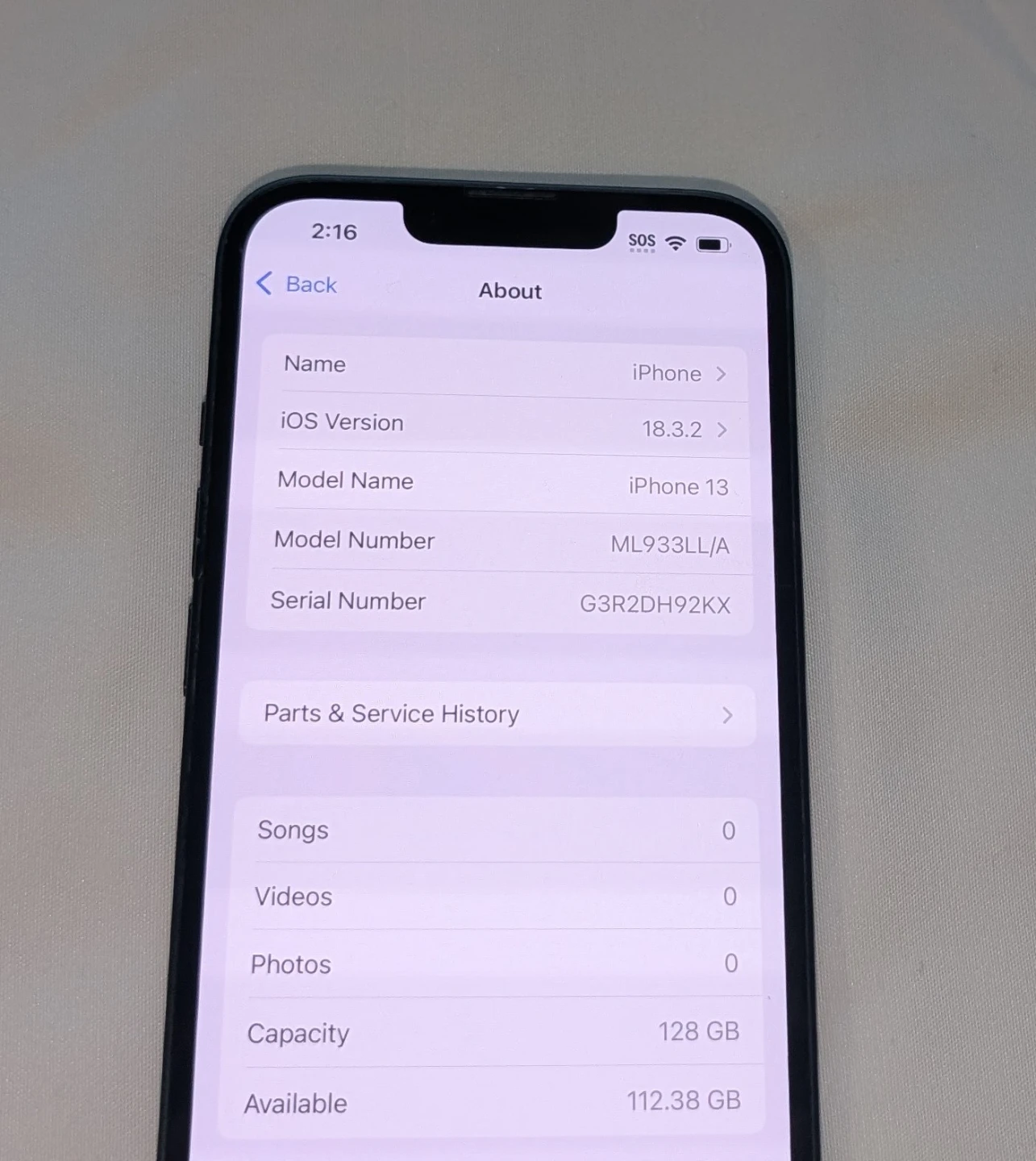 NICE APPLE iPhone 13 128GB UNLOCKED ALL NETWORKS iOS26 - photo 3