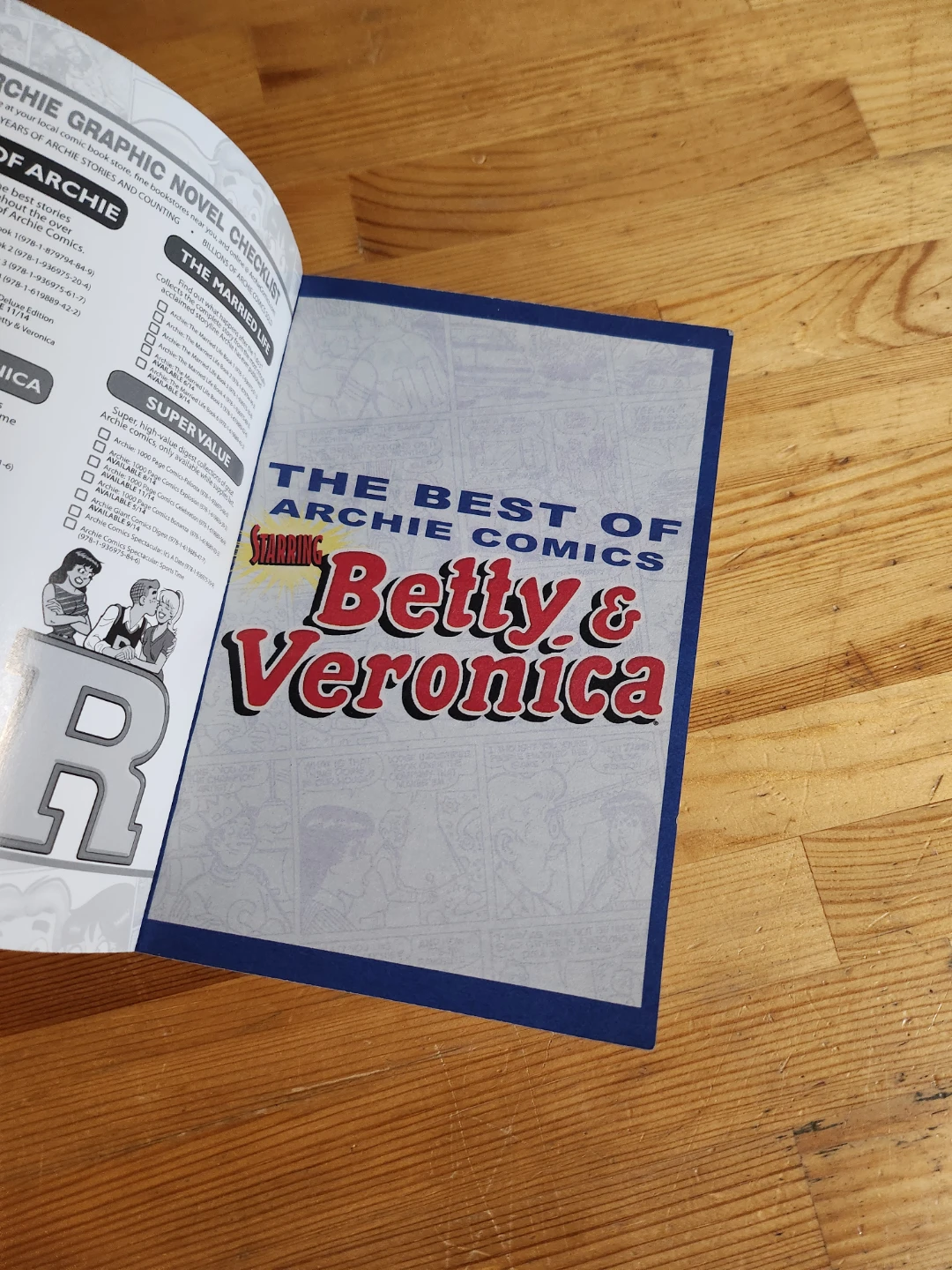 Best of Archie Comics Starring Betty & Veronica Paperback Comic - photo 2