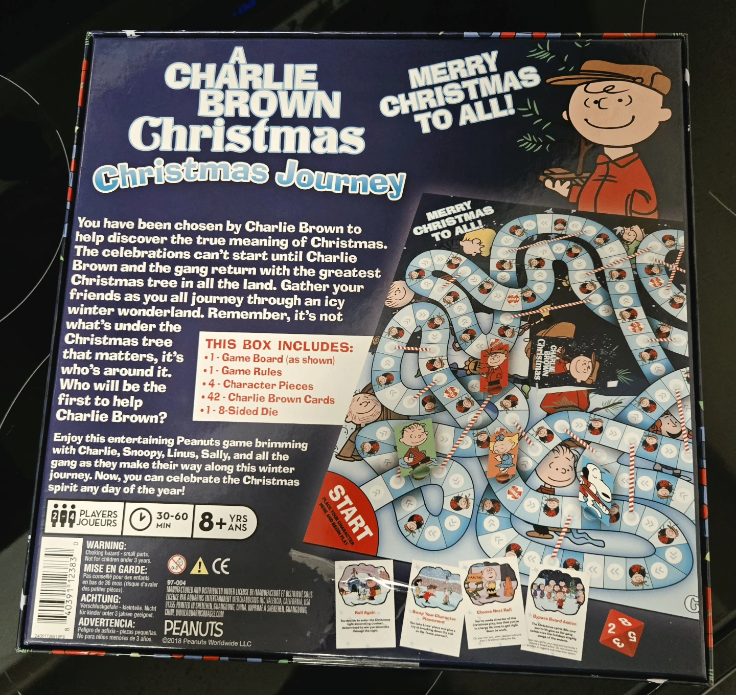 Aquarius A Charlie Brown Christmas Journey Board Game - photo 2