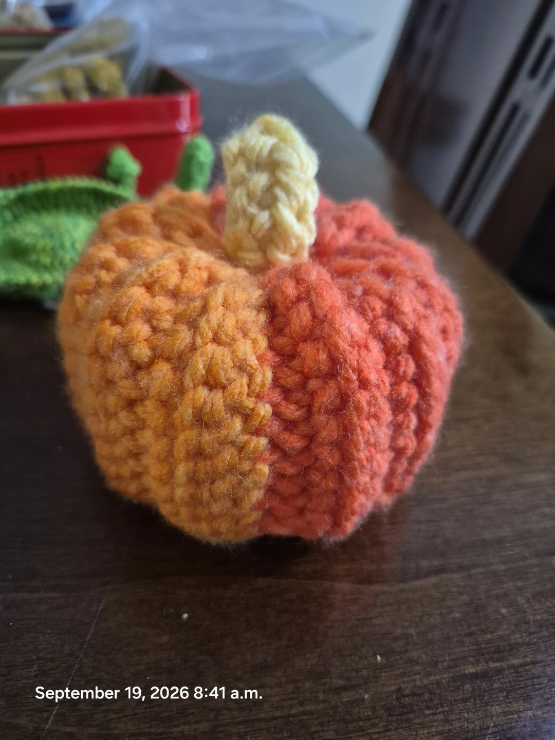 Handmade Crochet Pumpkin Decor - photo 3