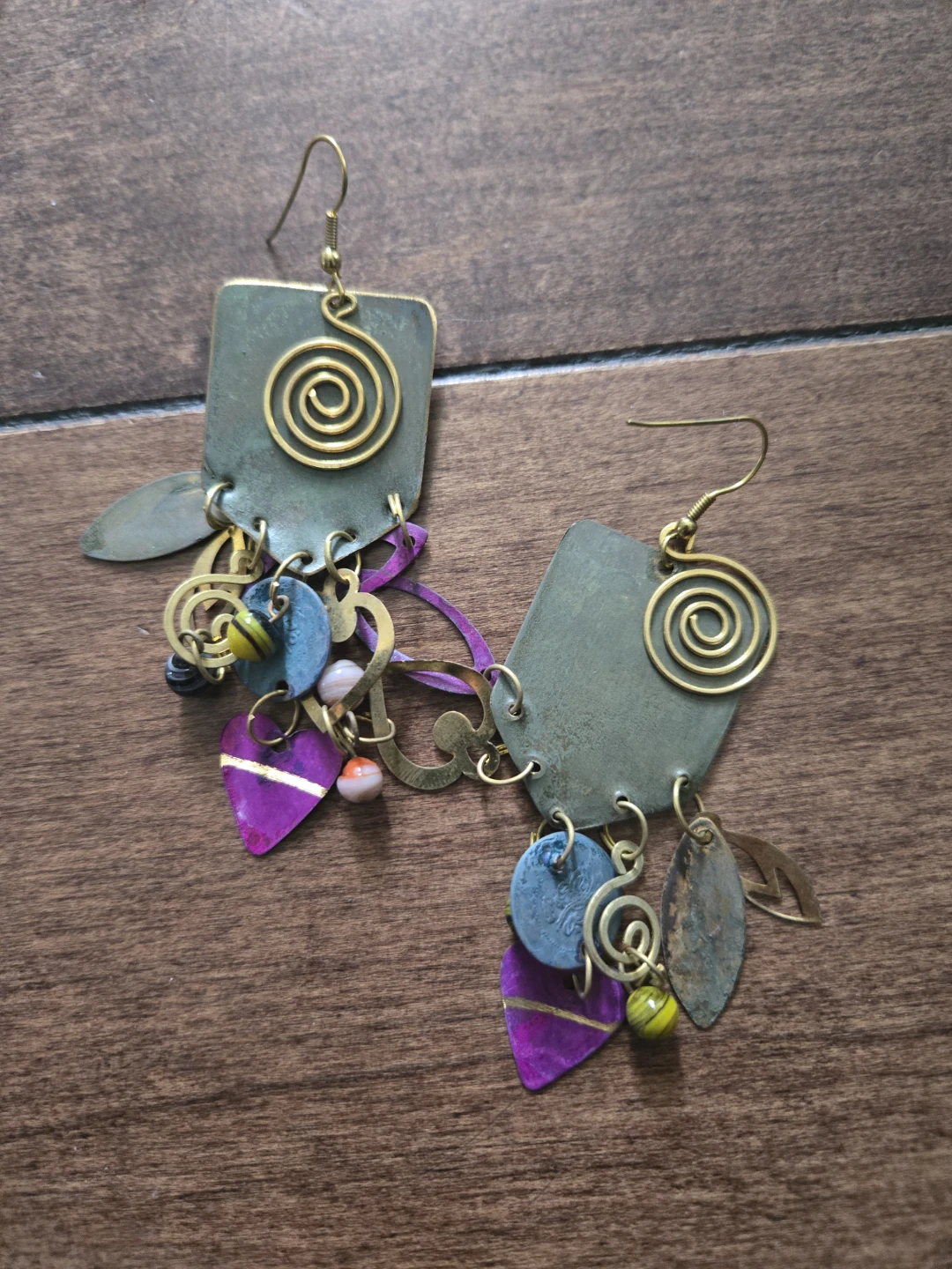 Assorted Statement Earrings Handcrafted $5 each - photo 3