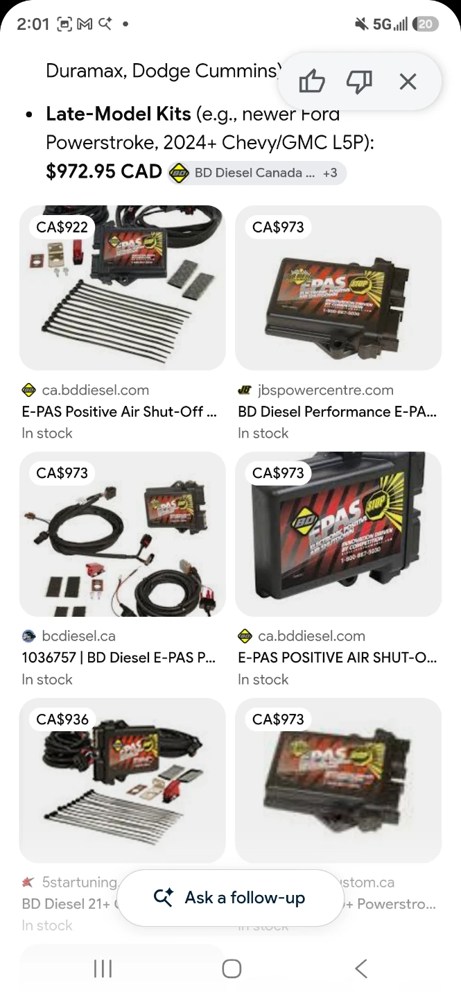 BD Diesel E-PAS Electronic Positive Air Shut-Off - photo 3