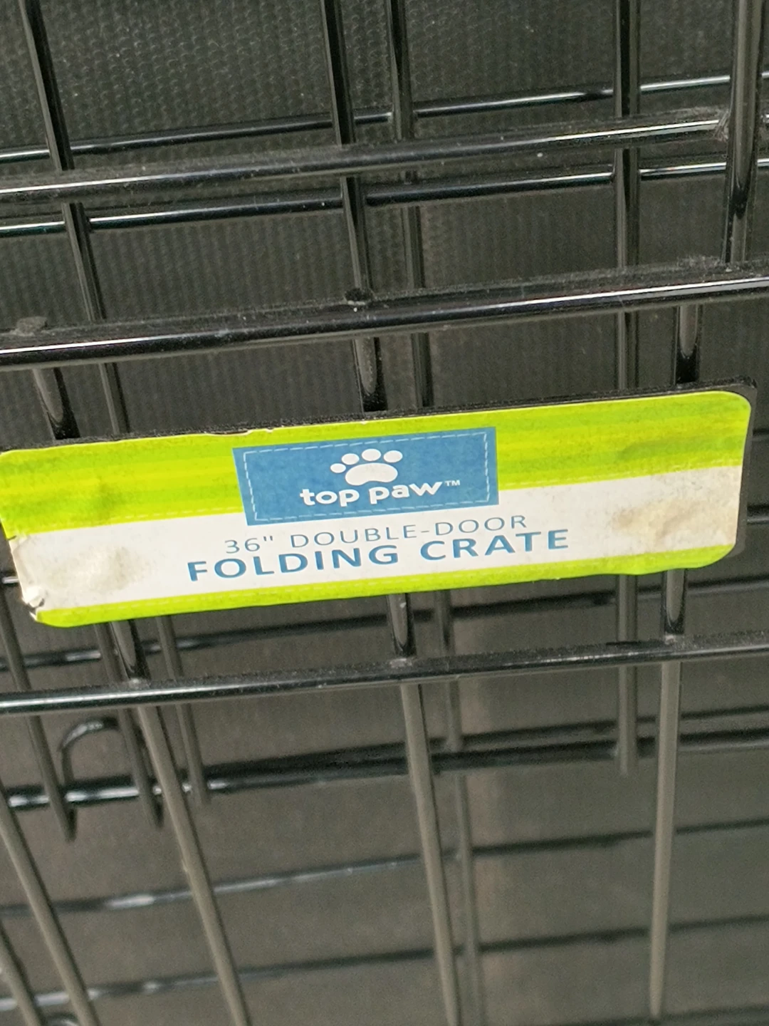 Top Paw 36" Double-Door Folding Dog Crate - photo 5
