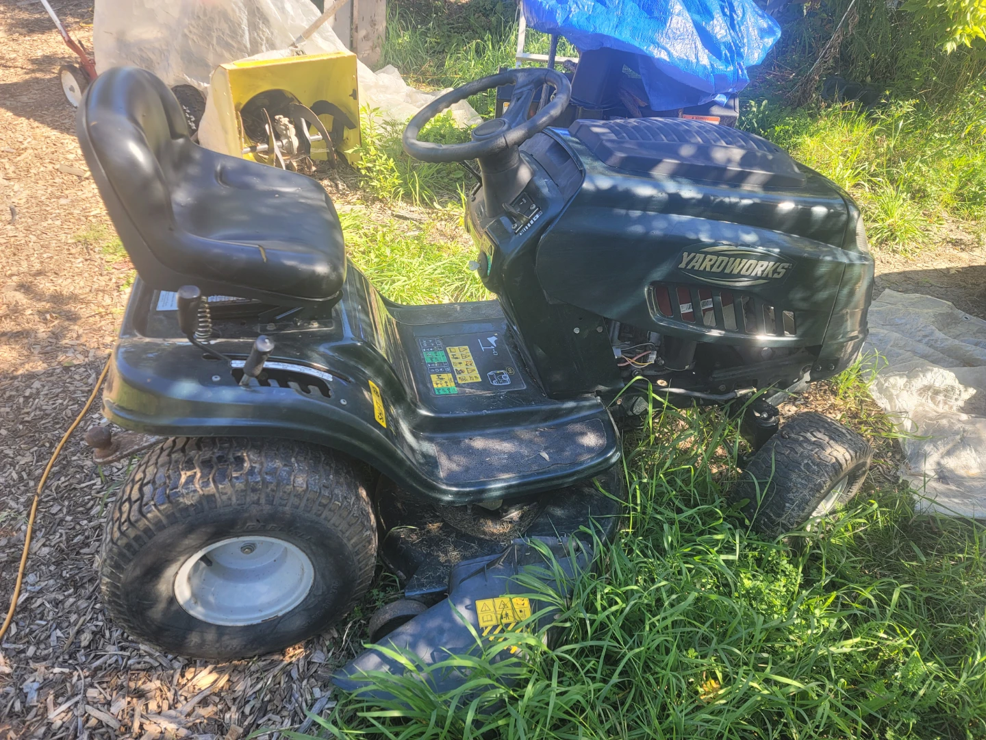 Yard works lawn tractor - photo 2