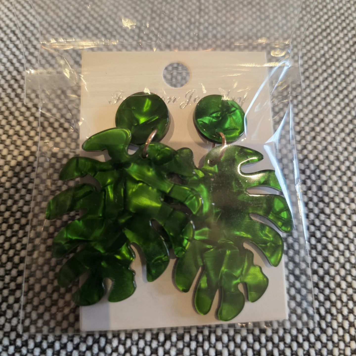 Fashion Acrylic Jewelry Earrings Set - photo 3