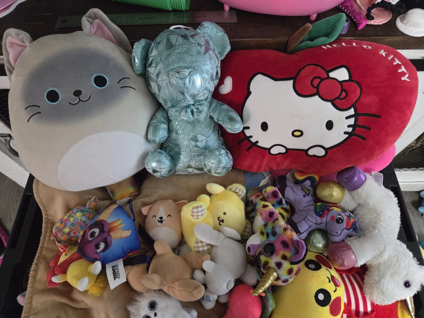 Large Collection of Assorted Plush Toys - photo 2