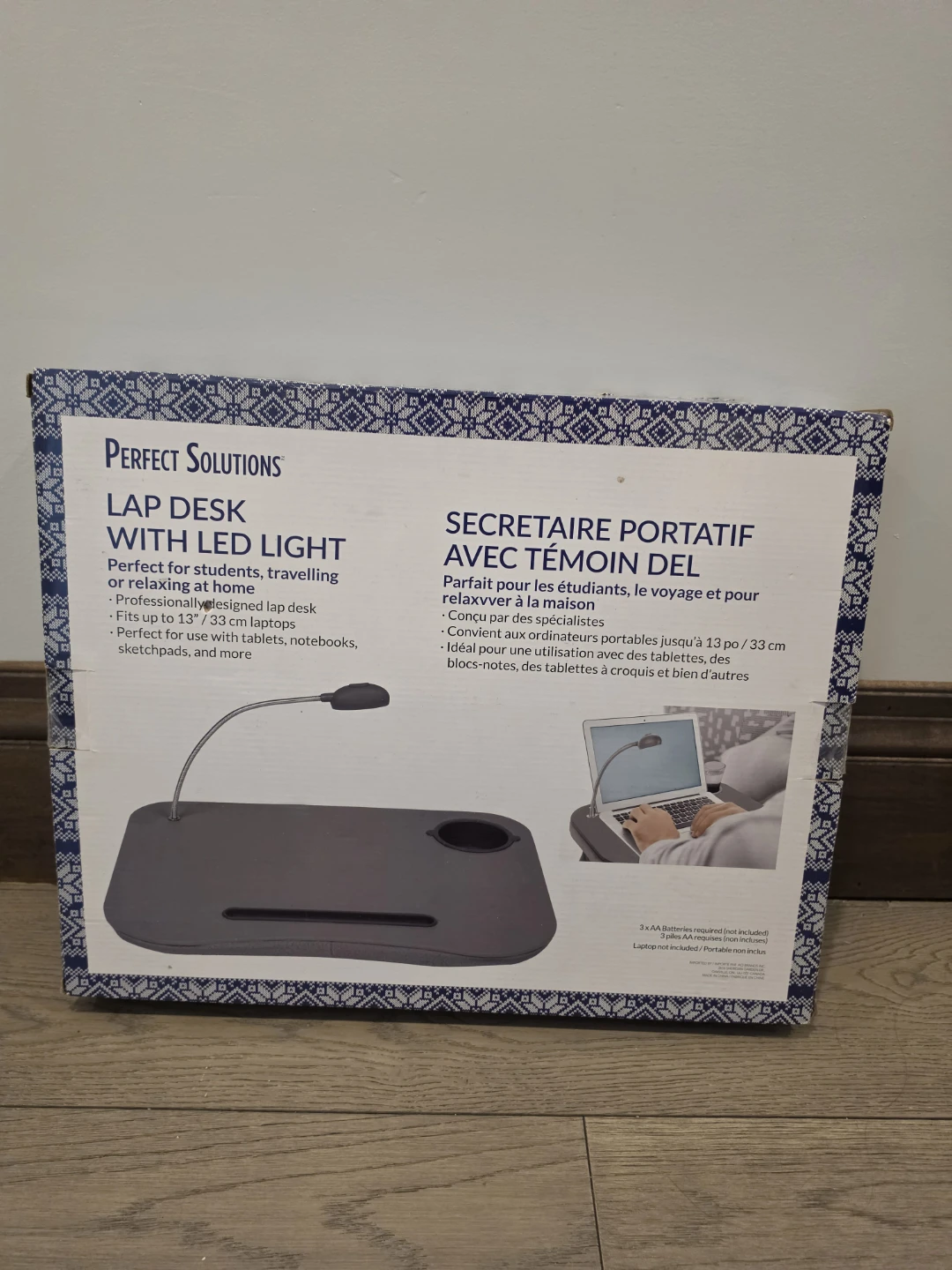 Perfect Solutions Lap Desk with LED Light