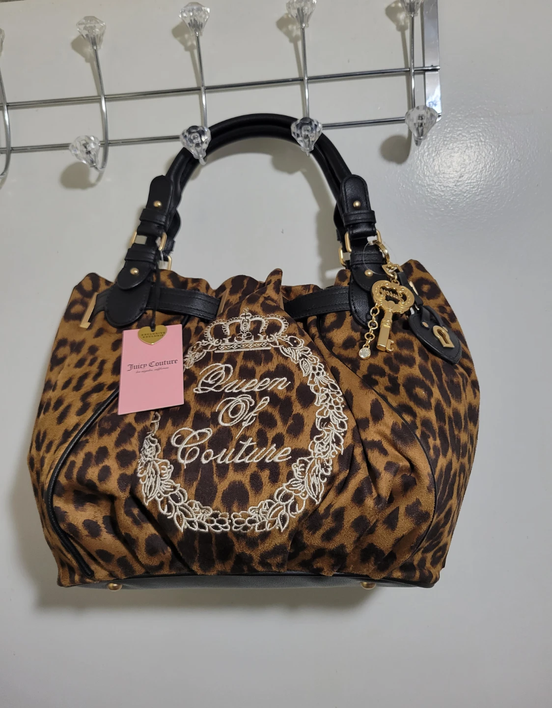 Juicy Couture Queen of Couture Leopard Handbag