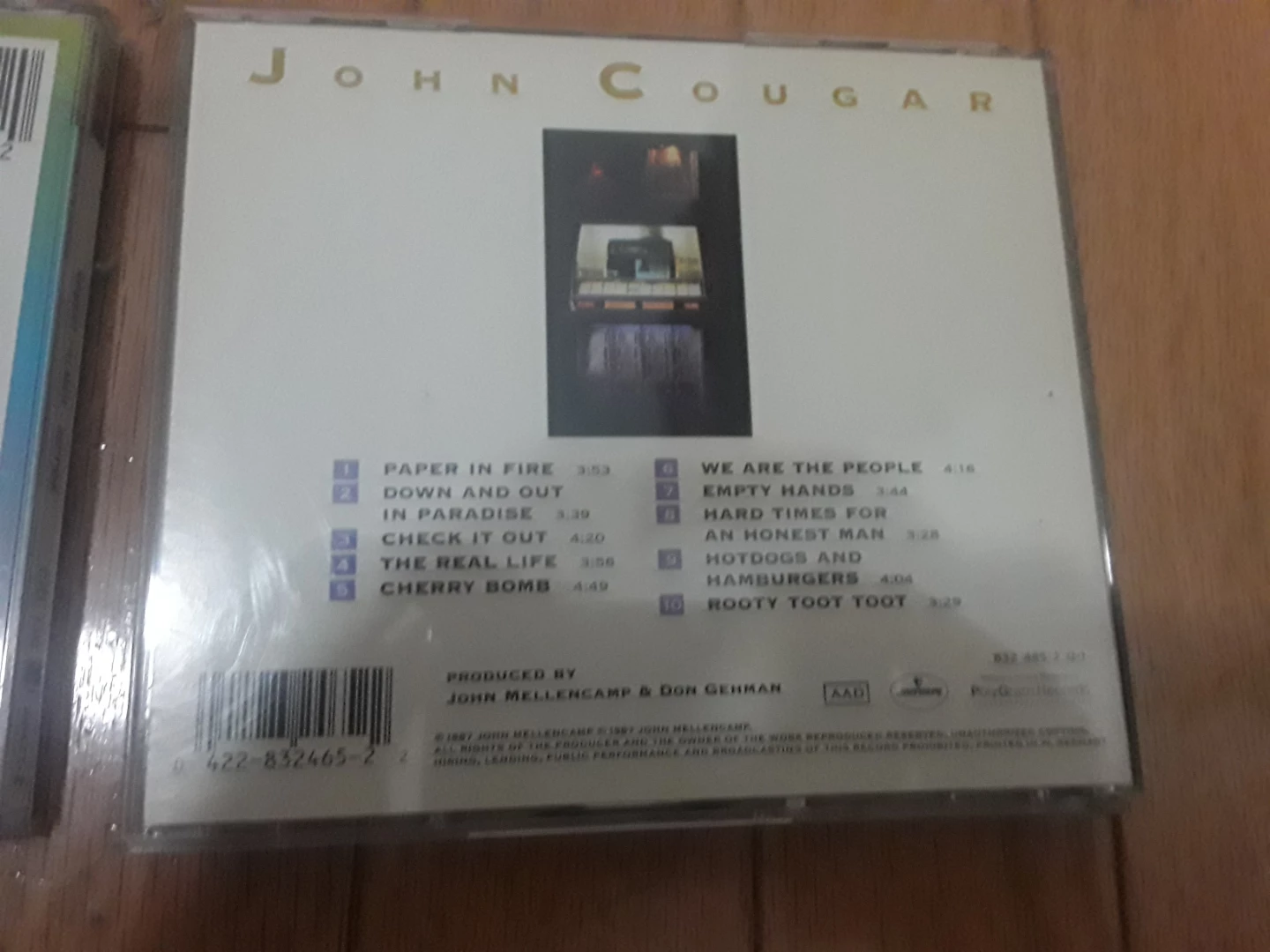 2 Vintage Audio CDs: John Mellencamp and Robert Palmer - photo 4
