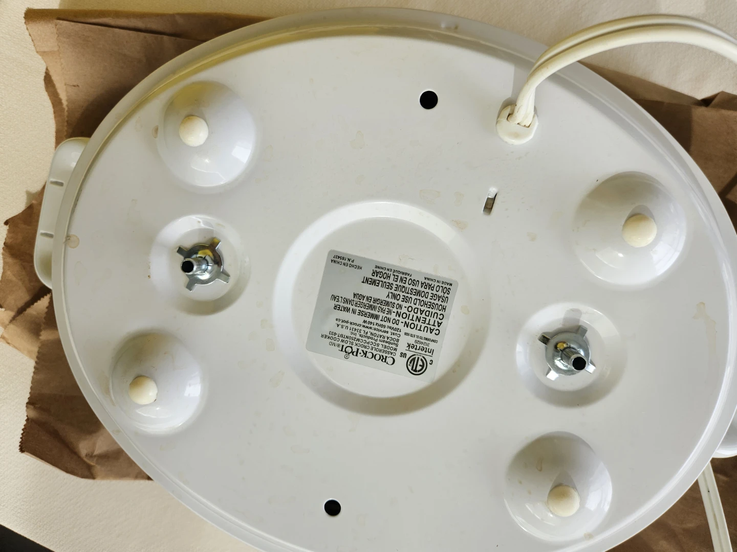 Crock Pot 2.5 quart $13 - photo 5