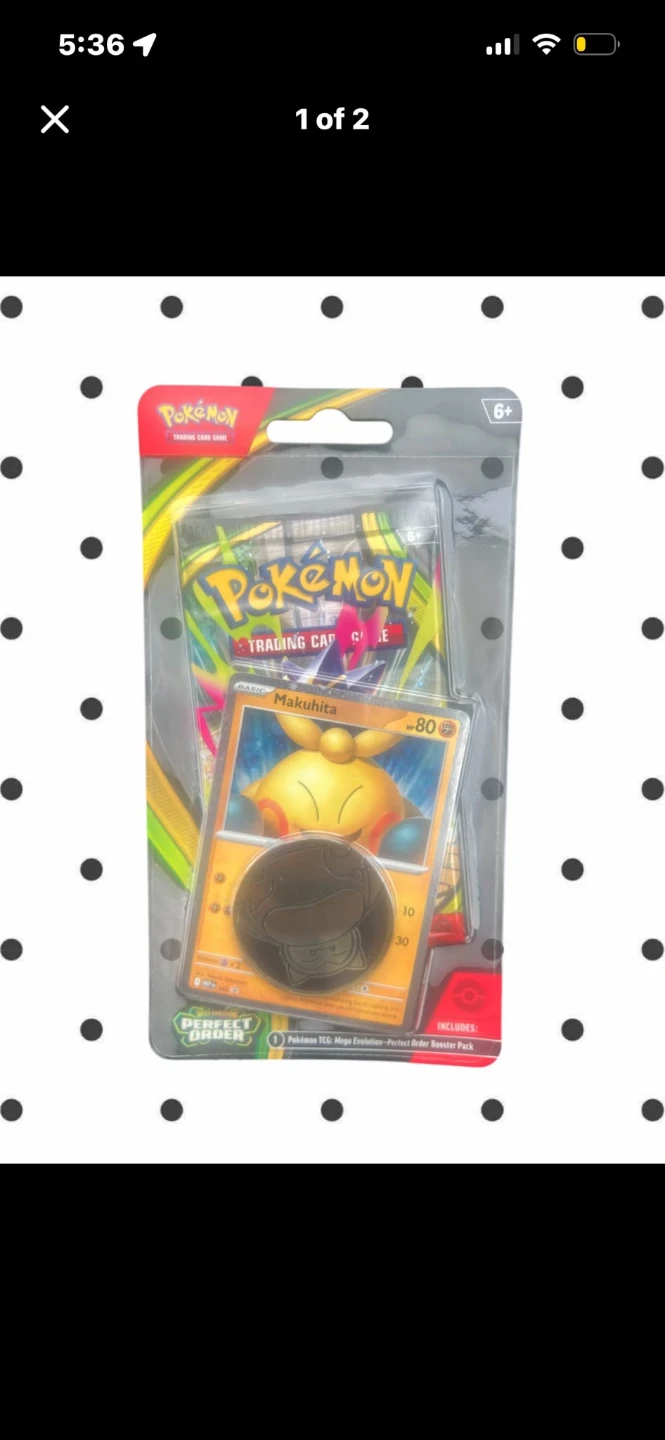 Pokemon TCG Mega Evolution Perfect Order Blister Pack