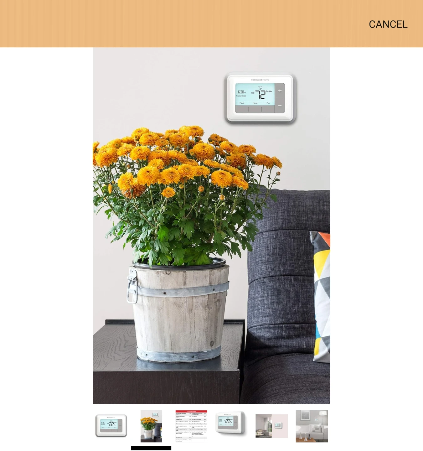 Honeywell Home Thermostat - photo 2