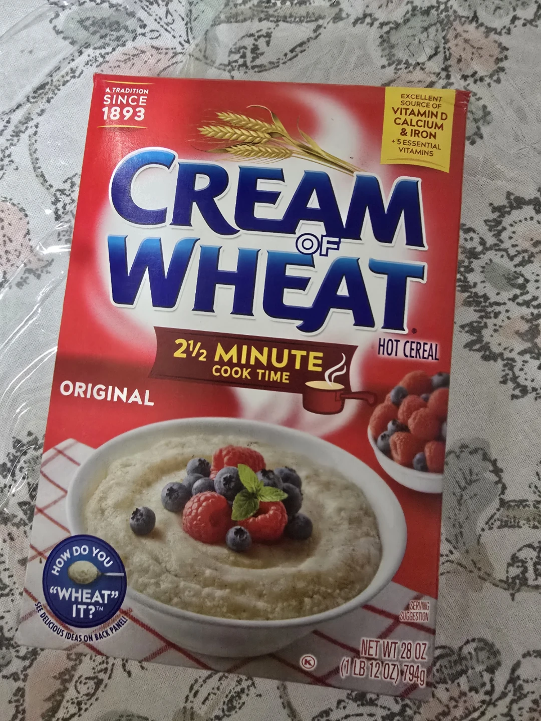 🏈 Cream of Wheat Original Hot Cereal 28oz