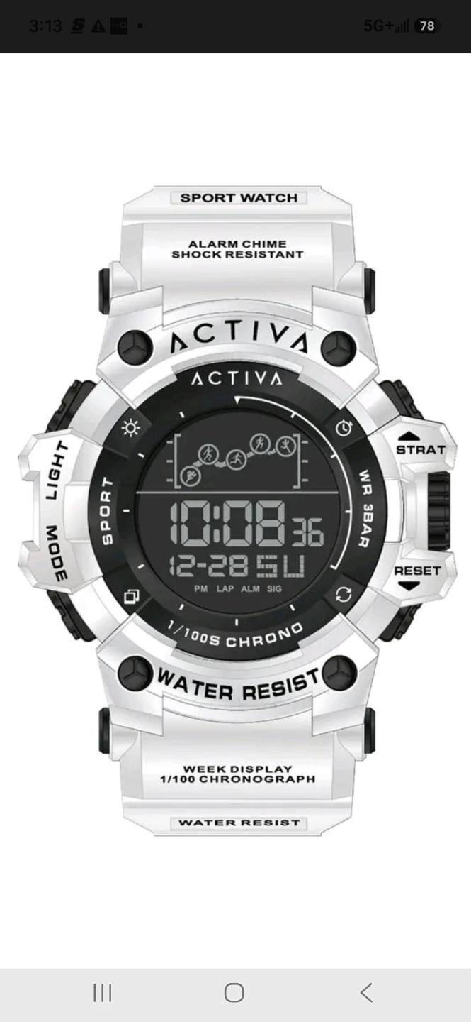 ACW8082-024 Activa by Invicta white Summit X Digital Watch - photo 2