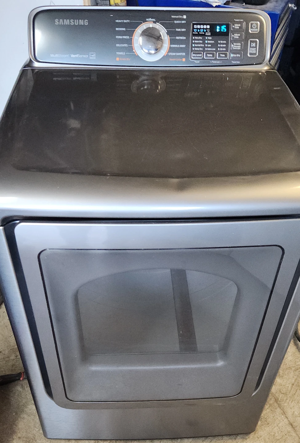 Samsung MultiSteam VentSensor Gas Dryer