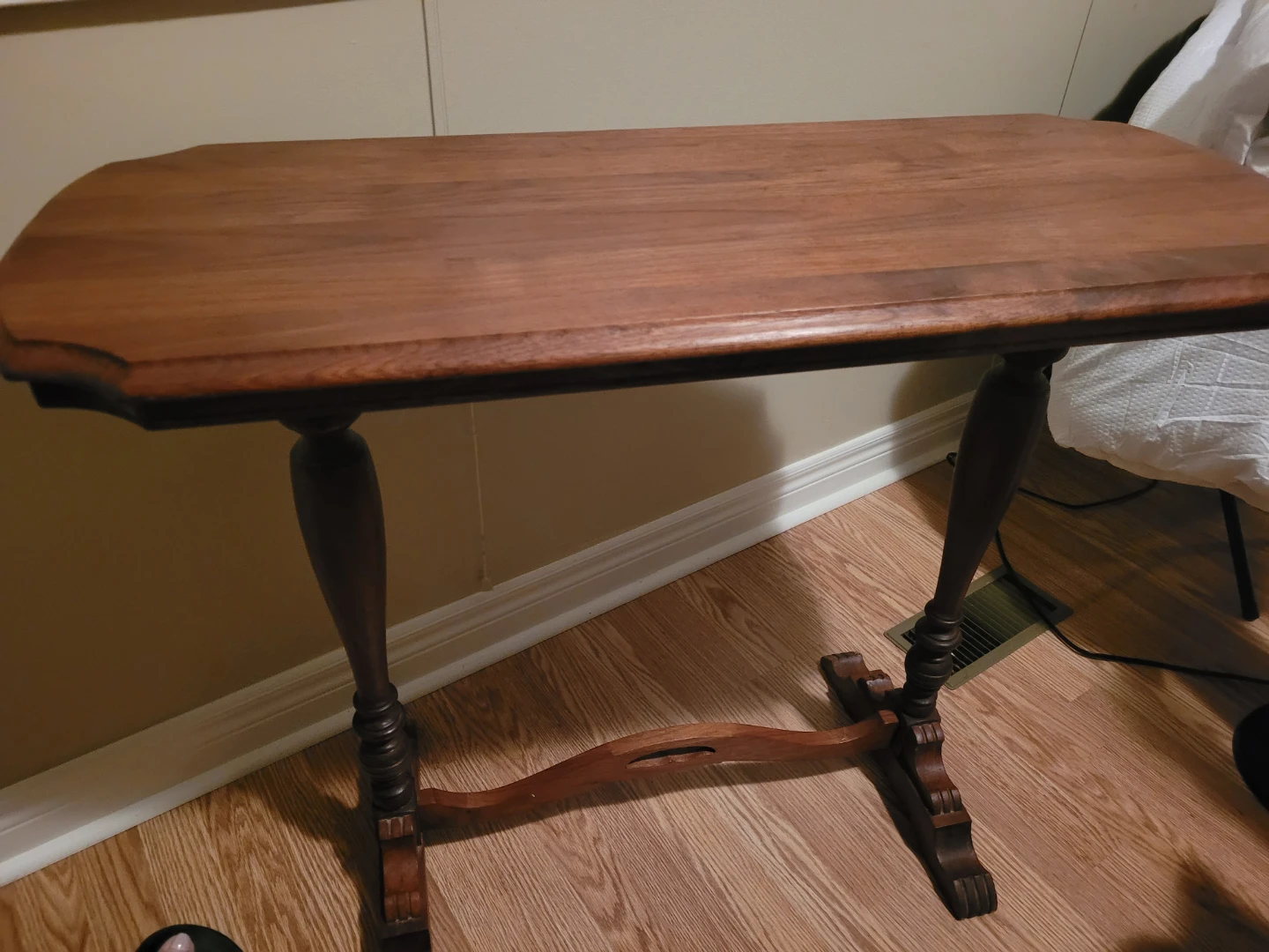 Wood console table - photo 3