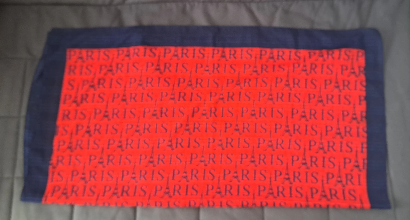Paris themed scarf