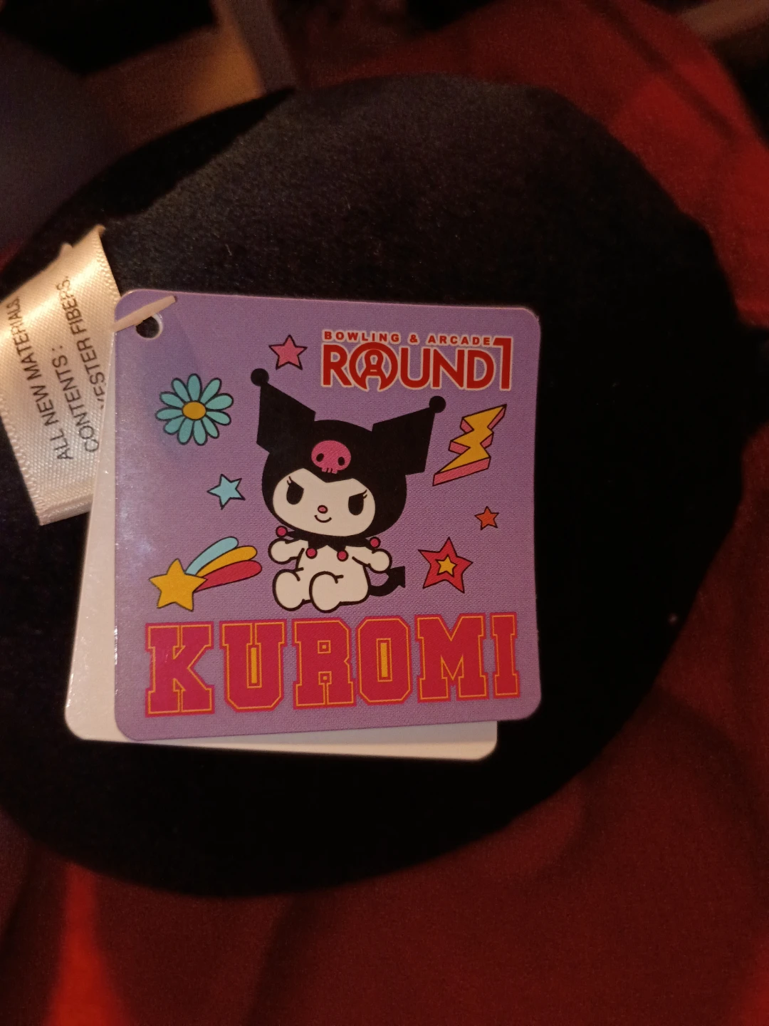 Sanrio Kuromi Face Dome Plush Toy - photo 2
