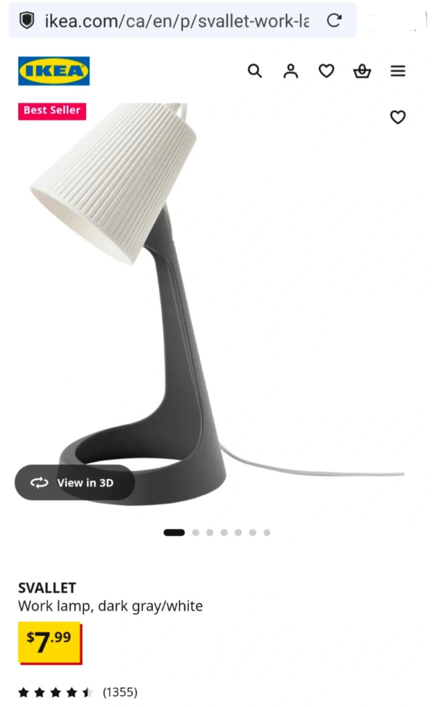 IKEA Table Lamp - photo 4