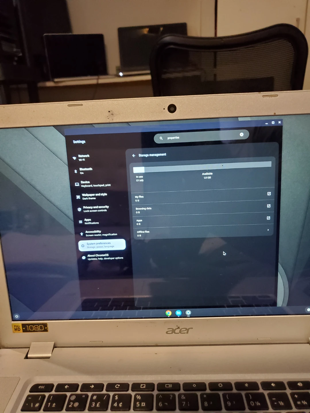 Acer Chromebook Laptop - photo 2
