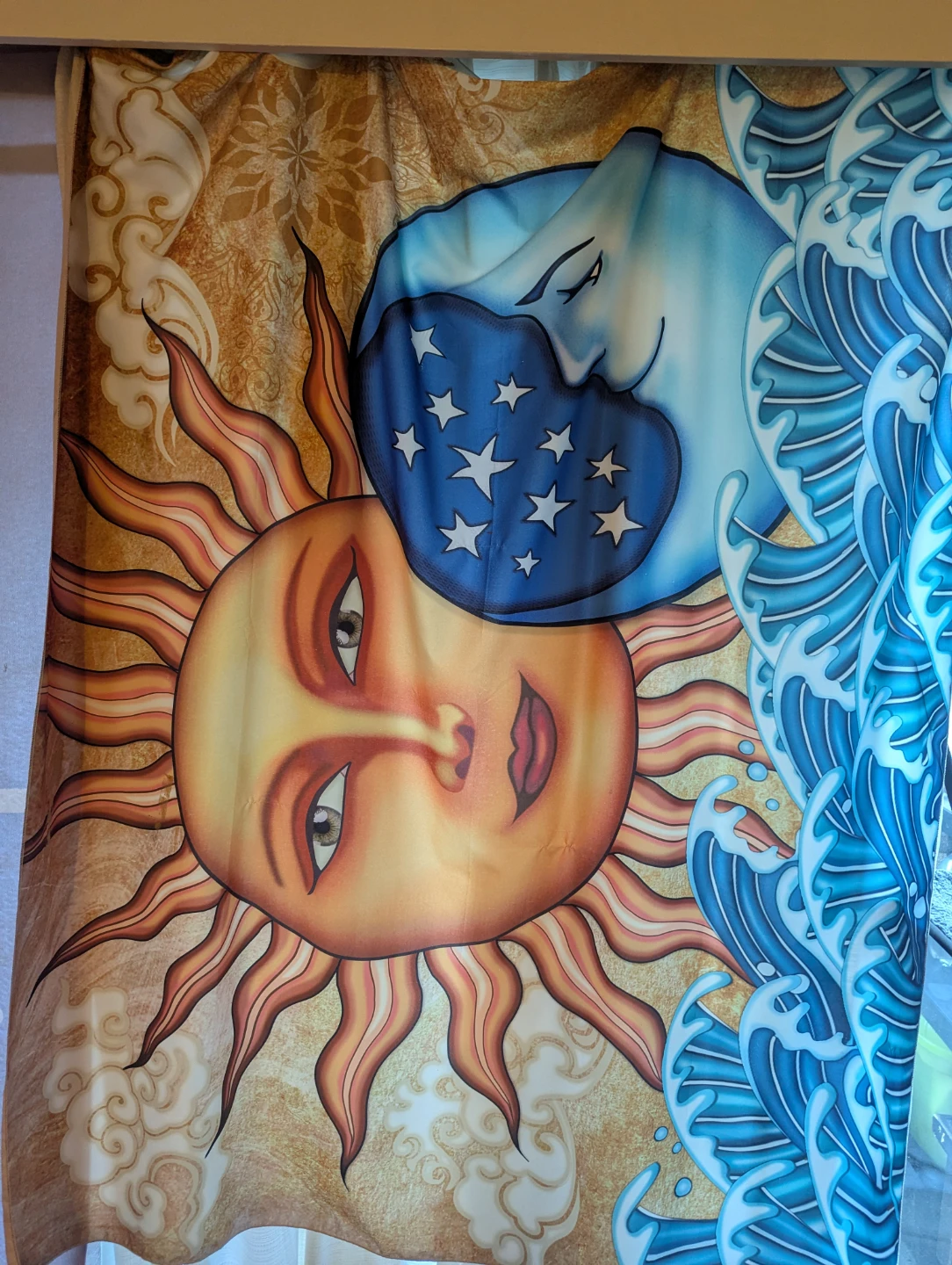 Set of three celestial wall tapestries - photo 2