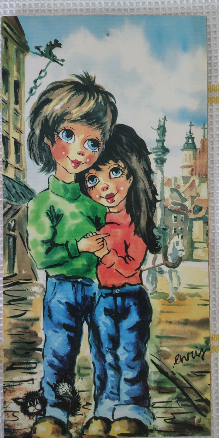 Vintage 1980s "Big Eye" Art Panels – Polish PRL Nostalgia - photo 2
