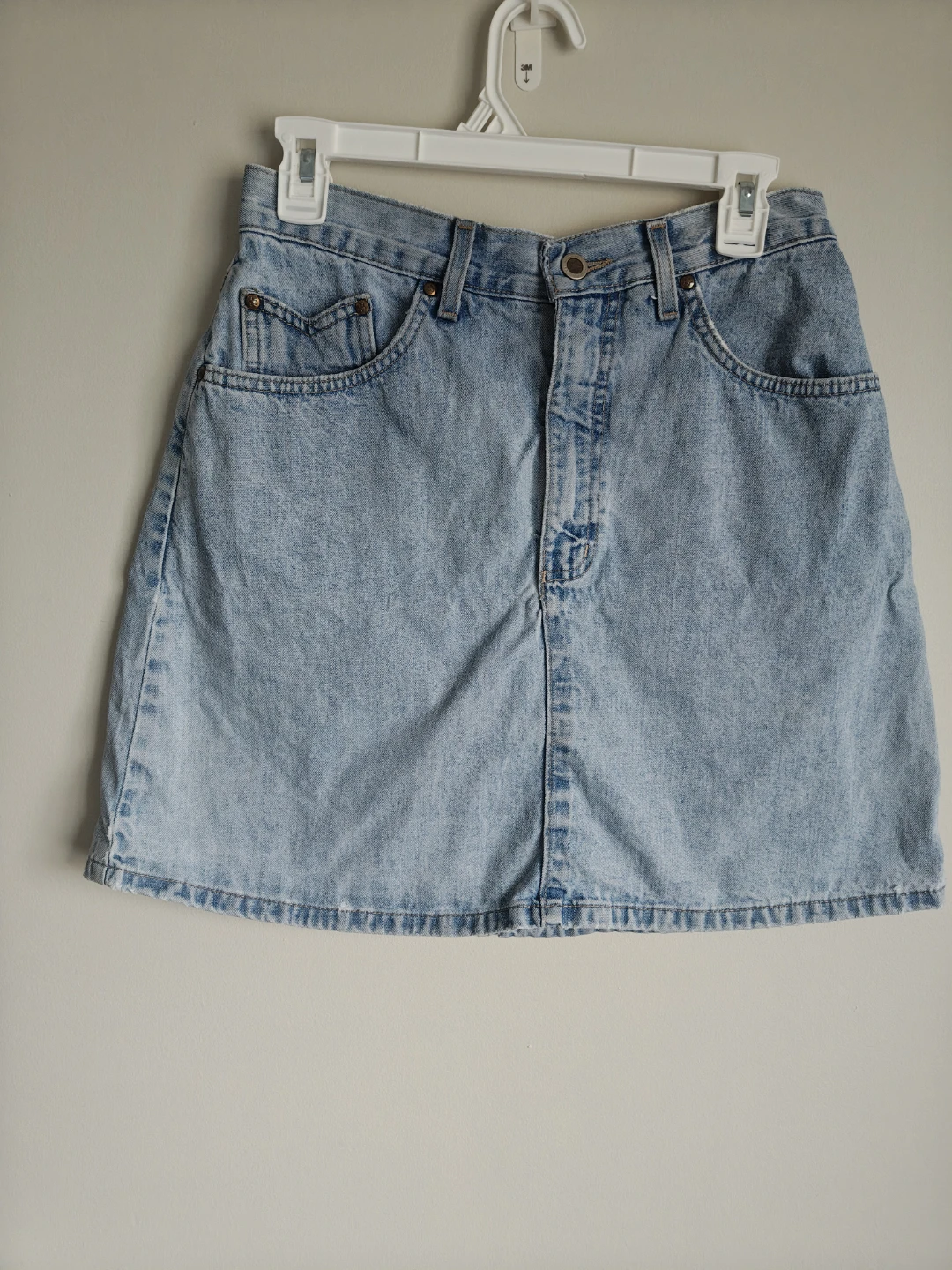 Hallywood Natural Denim Skirt