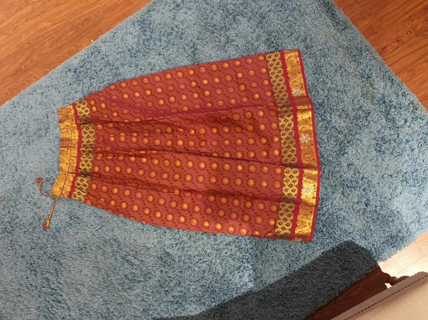 Traditional Silk Pavadai Skirt