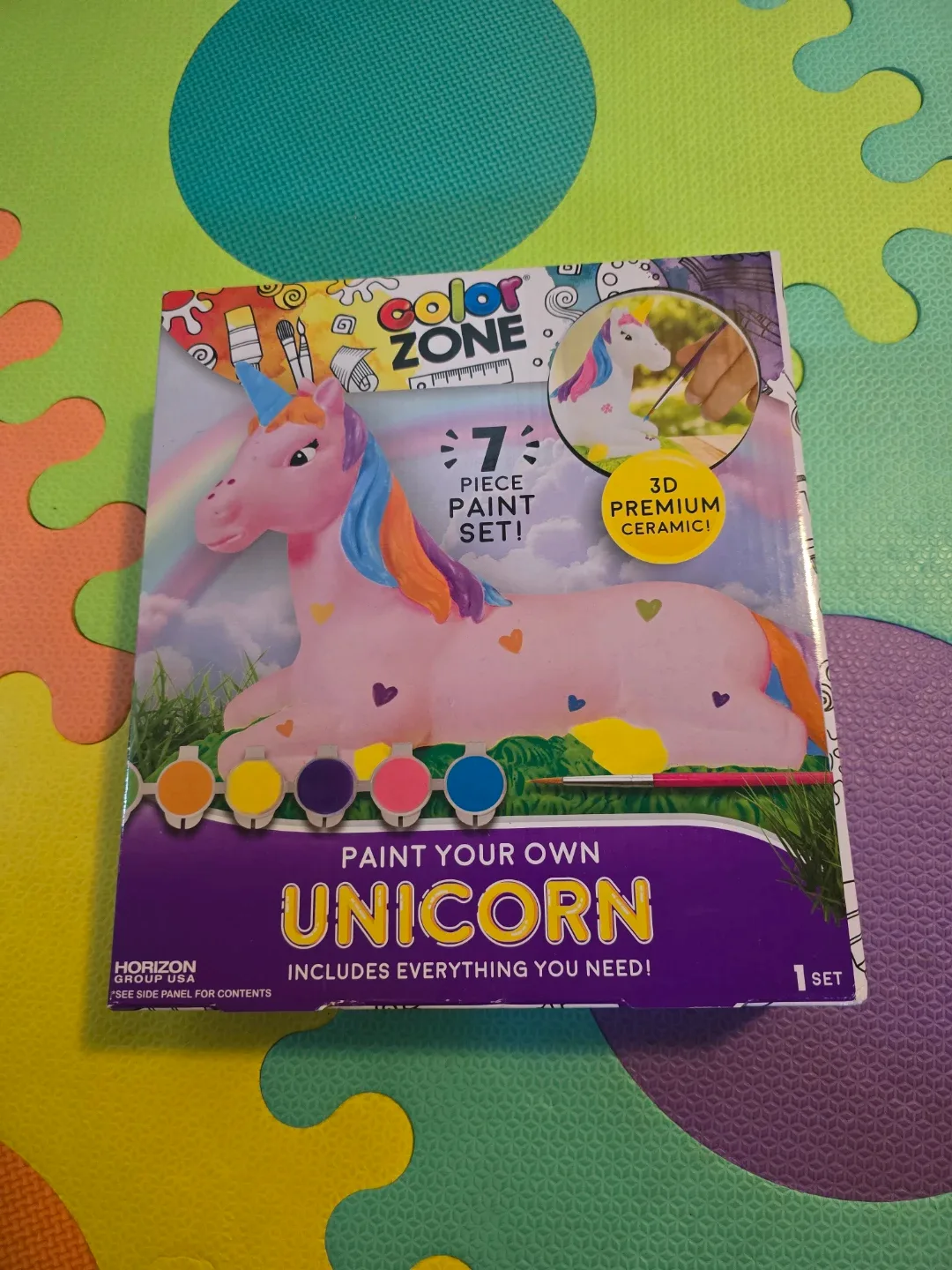 *NEW* - Paint Your Own Unicorn 7-Piece Set