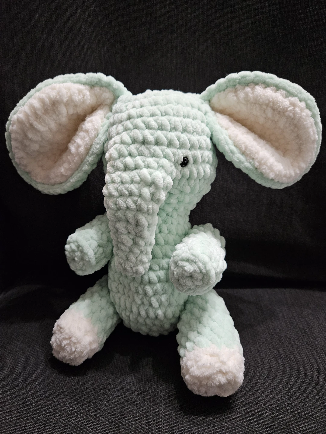 Hamdmade Crochet Amigurumi Elephant Plushie