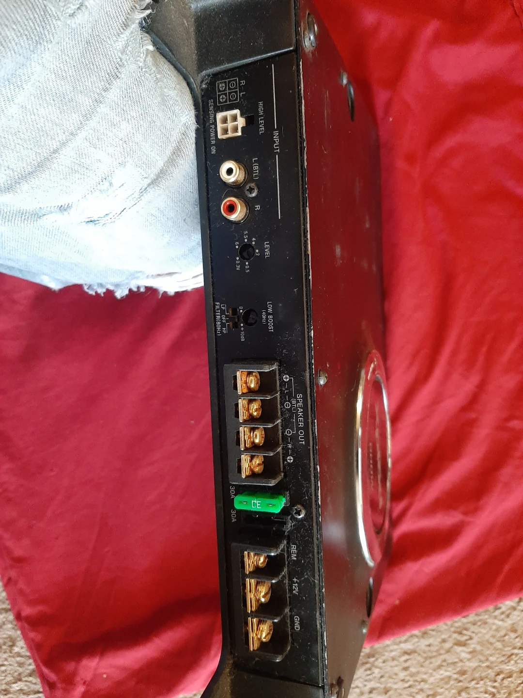 Sony Xplod XM-1252GTR Stereo Power Amplifier - photo 2