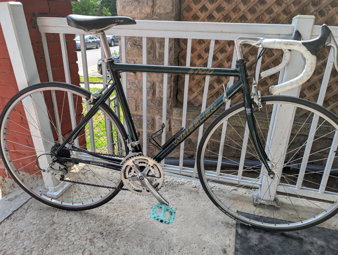 Vintage Wheeler 5100 Dark Green Road Bike (54cm)