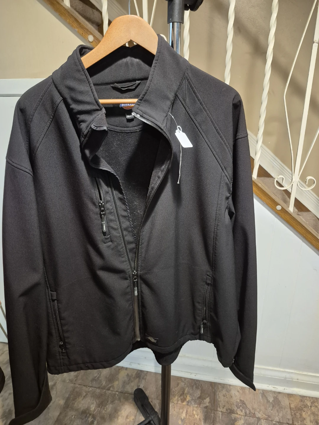 Dickies Men's Black Softshell Jacket - 2XL