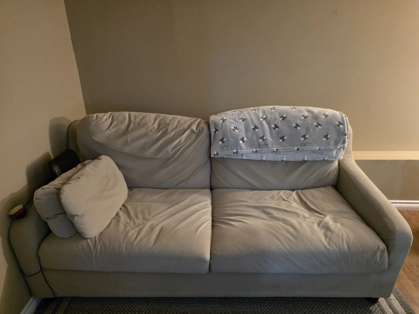 IKEA Beige Two-Seater Sofa