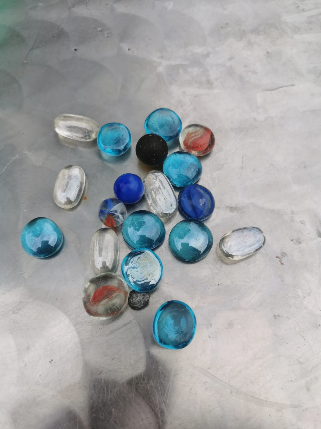 Assorted Decorative Glass Gems
