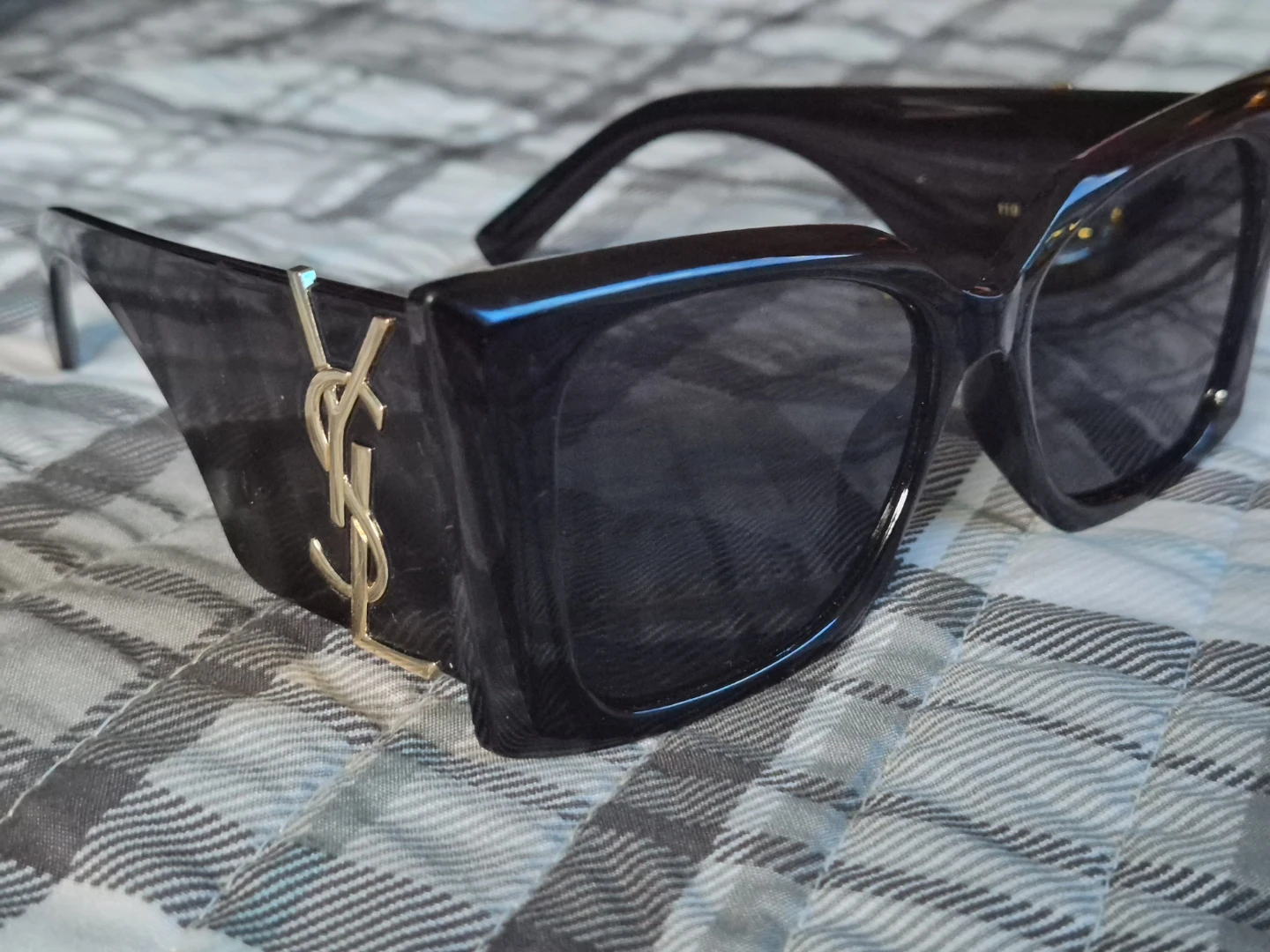 Saint Laurent SL M119 Blaze Sunglasses (BLACK)