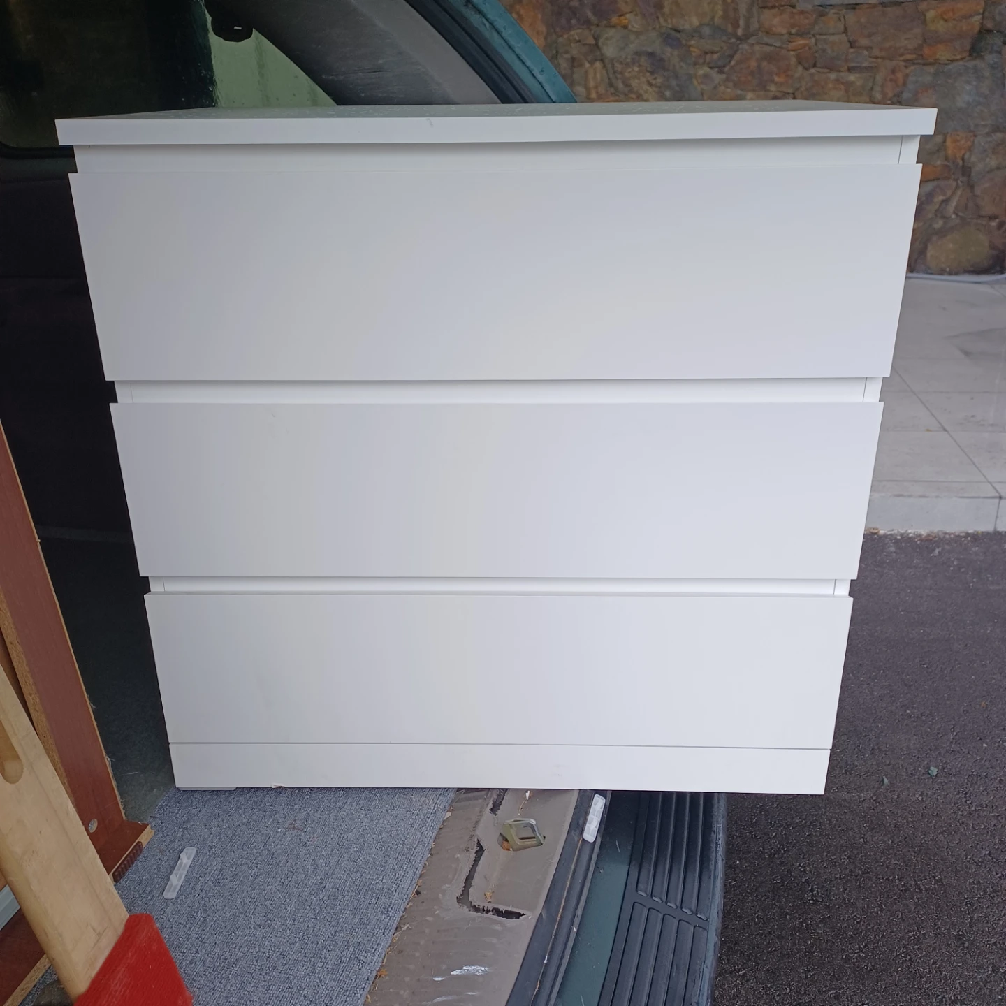 Malm Ikea dresser delivery available