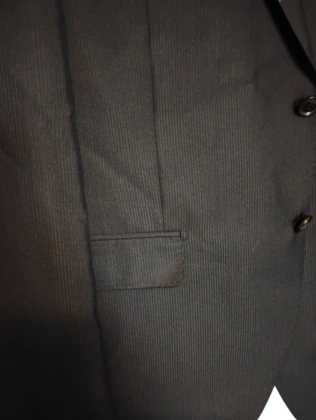 Men’s Dark Blue Pinstripe Suit –  Never Worn - photo 3