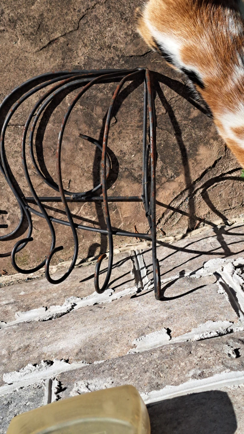 Corner Metal Wire Basket Plamter - photo 4