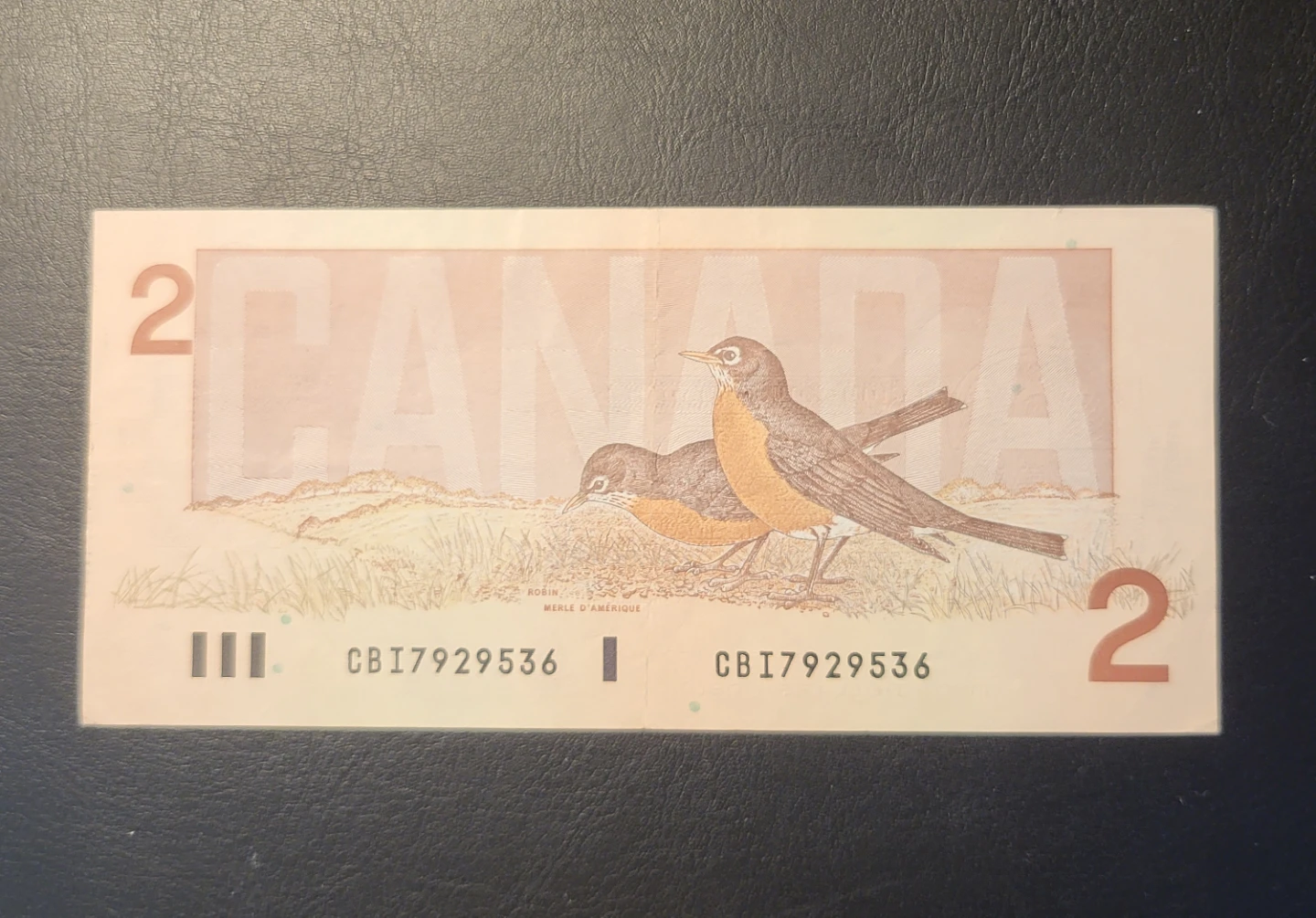 1986 Bank of Canada Two Dollar Bill - photo 2