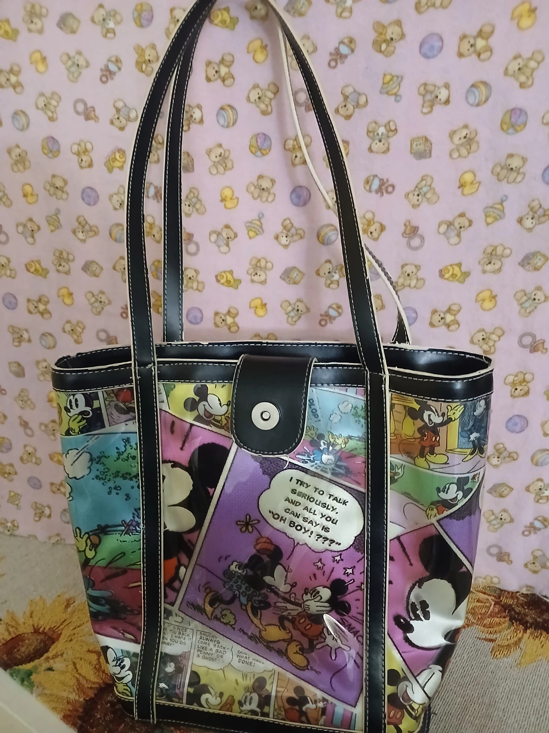 Disney Mickey Mouse Comic Strip Tote Bag - photo 5